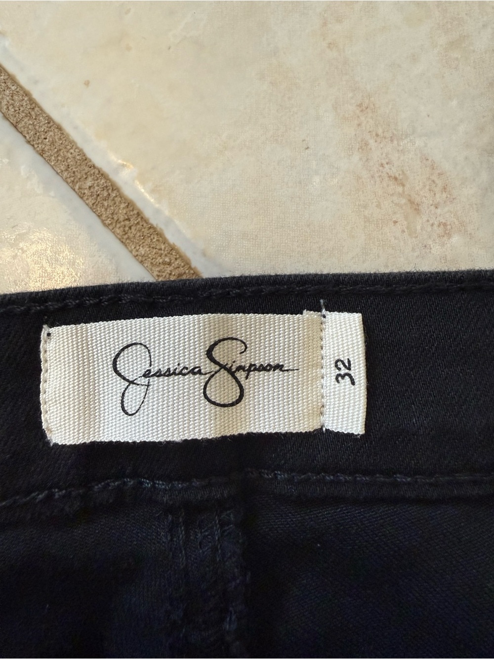 Jessica Simpson Black Skinny Jeans - Women's Stretch Denim - Picture 3 of 6